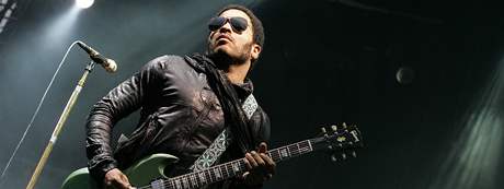 Lenny Kravitz na brnnskm velodromu