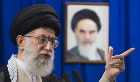 Íránský nejvyí duchovní Alí Chameneí