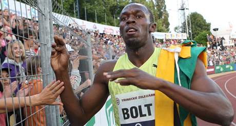 ZNOVU DO OSTRAVY. Jamajská raketa Usain Bolt bude nejvtím tahákem Zlaté tretry.