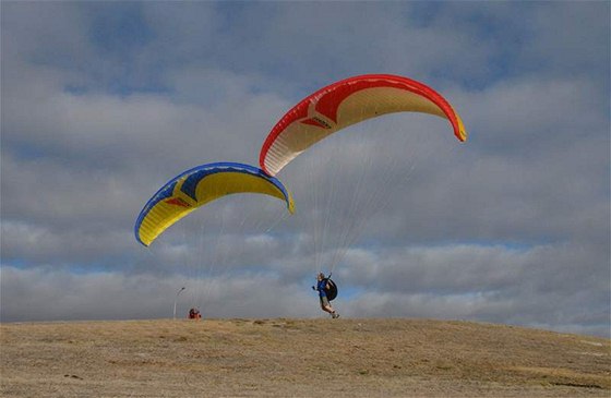 Paragliding - ilustraní foto