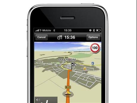 Navigace Navigon pro Apple iPhone