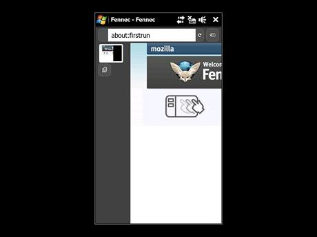 Fennec - mobilní verze prohlížeče Firefox