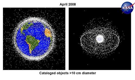 Kosmick smet vt ne 10 cm v roce 2008