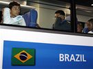 Braziltí fotbalisté dorazili do Jihoafrické republiky, kde se koná Pohár FIFA.