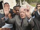 Jimmy Carter v pásmu Gazy (16. ervna 2009)