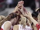 Ruské basketbalistky slaví postup do finále evropského ampionátu pes panlsko