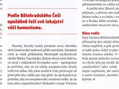 Svt podle Blohradskho, esej Erika Taberyho, Respekt . 25, 15. 6. 2009