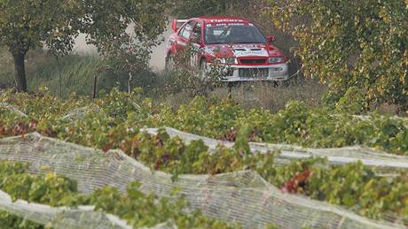 Agrotec Rally v hustopeských vinohradech