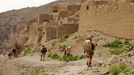 Čeští vojáci v afghánské provincii Lógar