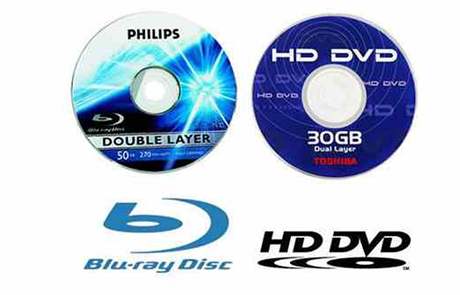 Blu-ray disc versus HD DVD