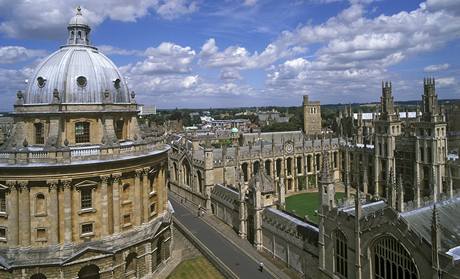 Arel univerzity Oxford dch slavnou minulost