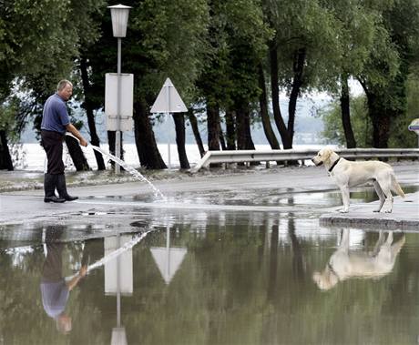 Zplavy v Rakousku (25. ervna 2009)