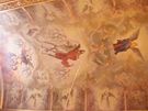 Zdobený strop v pravoslavném kostele - Al Quseir