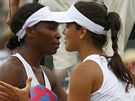 Ana Ivanoviová a Venus Williamsová