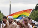 Demonstrace za práva homosexuál v Berlín