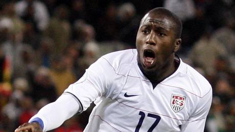 Jozy Altidore (vlevo) a Charlie Davies.