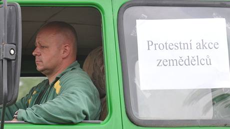 Protest zemdlc na silnici I/43 z Lipvky do Boitova