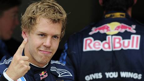 Sebastian Vettel, vítz kvalifikace na Velkou cenu Velké Británie