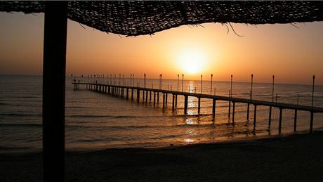 Marsa Alam - východ slunce