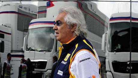 Flavio Briatore, éf týmu Renault