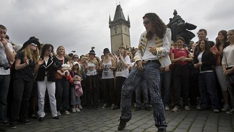 Tryzna za Michaela Jacksona v Praze