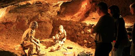 Rok a pl trvaly prce na opravch jeskyn Balcarka v Moravskm krasu
