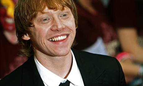 Premira estho dlu Harryho Pottera v Londn - Rupert Grint