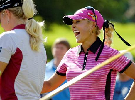 Natalie Gulbisov na Wegmans LPGA.