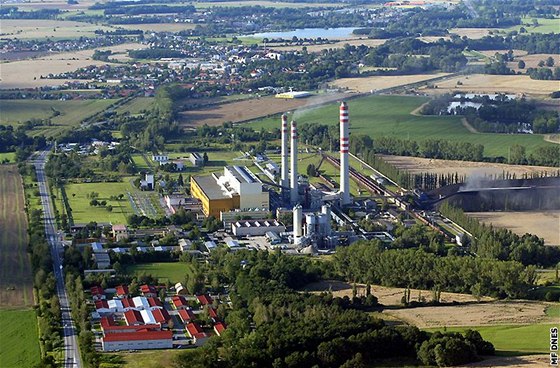 Opatovice nad Labem v minulosti zvedly da z nemovitosti na maximum pro areál tamní elektrárny.