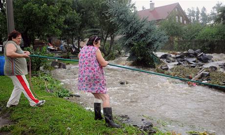 Rozvodnn potok v Novm Oldichov na eskolipsku
