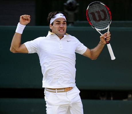 Bude se takhle Federer radovat i v Americe?