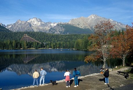 Slovensko. Vysok Tatry, trbsk pleso