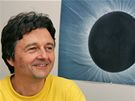 Miloslav Druckmüller se svým snímkem zatmní Slunce 