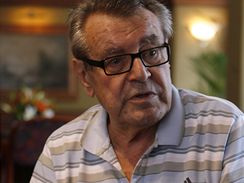 Milo� Forman poskytl na festivalu v Karlov�ch Varech rozhovor iDNES.CZ.