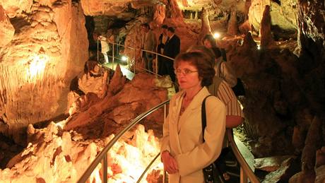 Rok a pl trvaly práce na opravách jeskyn Balcarka v Moravském krasu