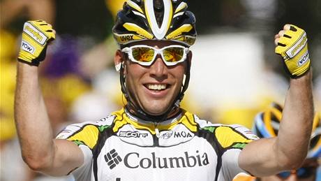 Tour de France: vítz druhé etapy Mark Cavendish