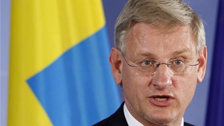 védský ministr zahranií Carl Bildt