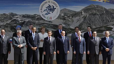 Summitu G8 v italské Aquile (9. ervence 2009)