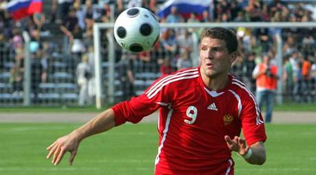 Alexandr Prudnikov v dresu ruské juniorské reprezentace