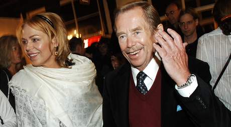 Vclav Havel a Dagmar Havlov