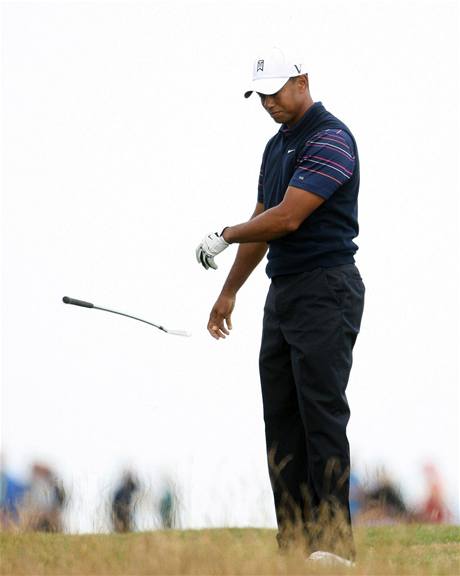 Tiger Woods na British Open 2009 - 1. kolo.