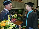 Brnnské VUT vydalo sto tisící diplom svému absolventovi Leoi Zelníkovi