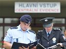 Policie asistuje pi pedávání uneseného dánského chlapce Thora v brnnské dtské nemocnici