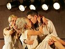 Shakespearovské slavnosti: Antonius a Kleopatra, v hlavních rolích Jan Koleník a Henrieta Mikovicová