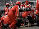 mechanici od Ferrari