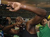 Usain Bolt na Zlat lize v Pai.