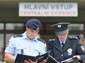 Policie asistuje pi pedvn unesenho dnskho chlapce Thora v brnnsk dtsk nemocnici