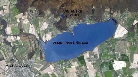 Vinianské jezero na východním Slovensku