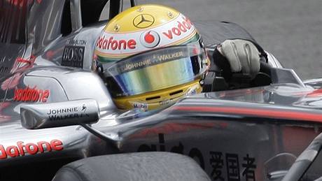 Lewis Hamilton na mclarenu pi VC Nmecka