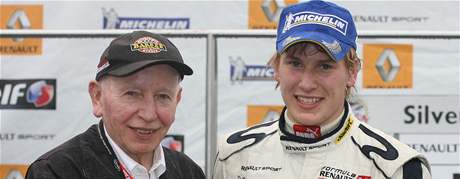 Henry Surtees (vpravo) se svým slavným otcem Johnem.